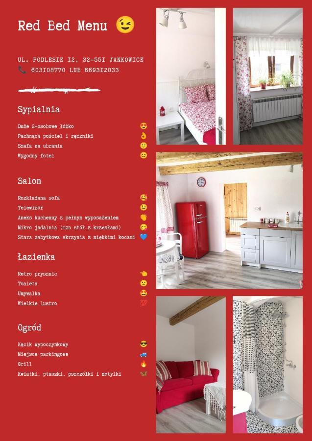 Red Bed Vila Jankowice  Exterior foto